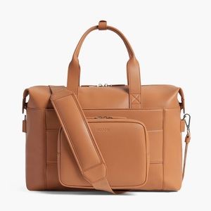 Monos Metro Vegan Leather Duffel Bag.